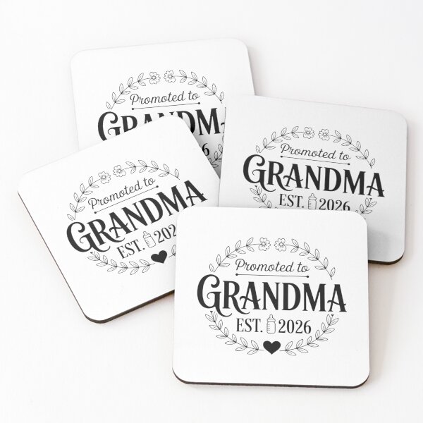 Item preview, Promoted to Grandma Est. 2026 Funny Baby Announcement T-Shirt for Women designed and sold by podlook.