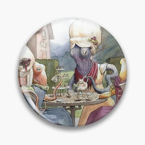 Item preview, Octopuses Tea Party designed and sold by MorningFive.