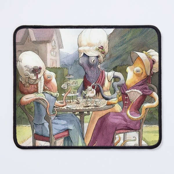 Item preview, Octopuses Tea Party designed and sold by MorningFive.