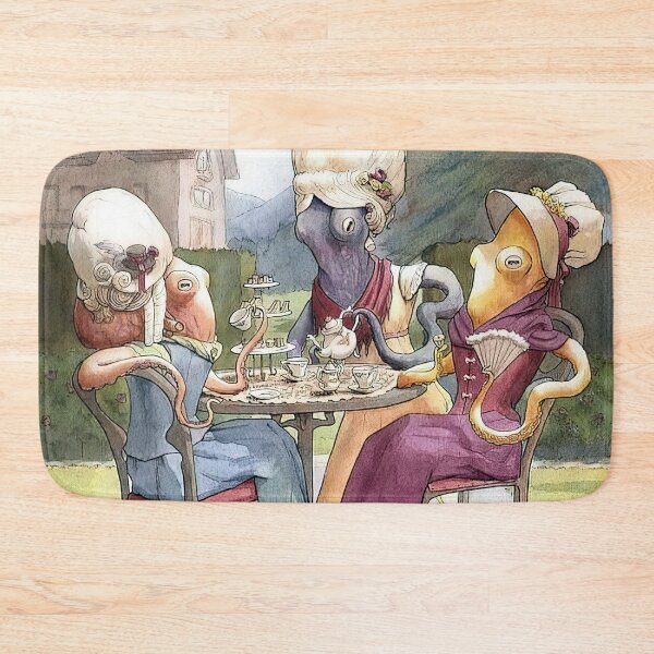 Item preview, Octopuses Tea Party designed and sold by MorningFive.