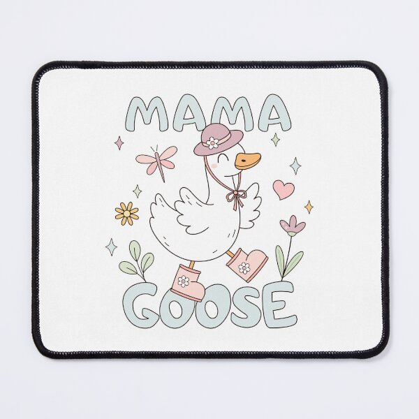 Item preview, Floral Mama Goose - Mother Goose Day designed and sold by Julza Art.