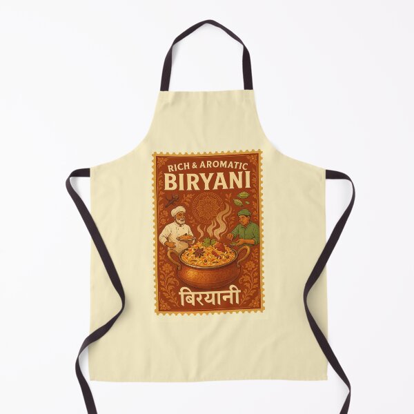 Item preview, Traditional Indian Biryani Print – Retro Kitchen Wall Decor designed and sold by The Uphaar Store.