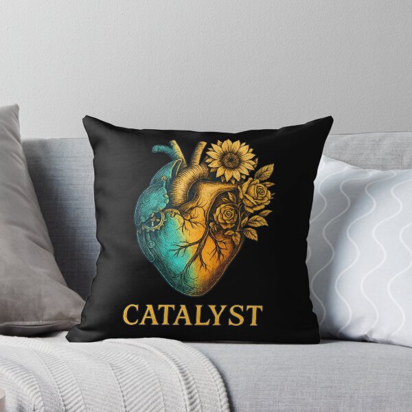 Aperçu de l'œuvre Catalyst Heart – Art organique steampunk avec tournesols et roses créée et vendue par Shoot-The-Moon.