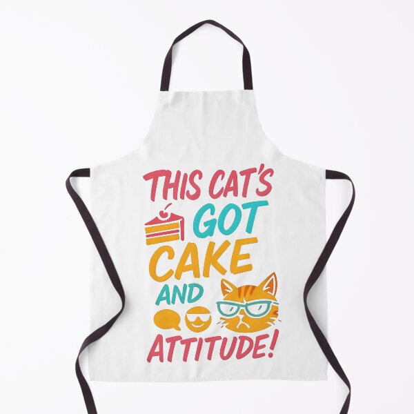 Item preview, This Cat’s Got Cake and Attitude! designed and sold by Uglyandcute.