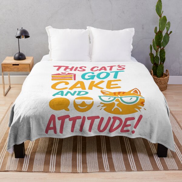 Item preview, This Cat’s Got Cake and Attitude! designed and sold by Uglyandcute.