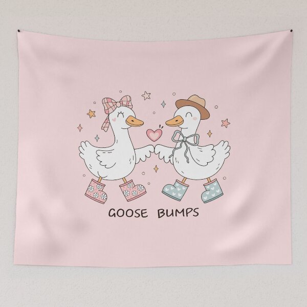 Item preview, Funny Goose Bumps designed and sold by Julza Art.