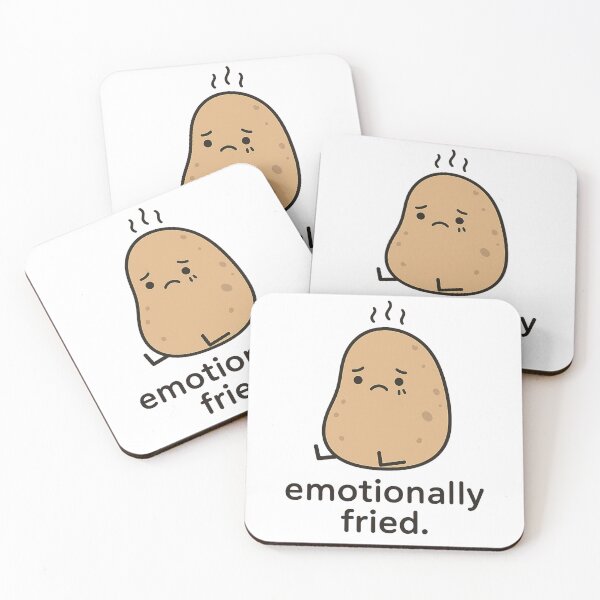Item preview, Potato Feeling Emotionally Fired designed and sold by LavaKunst.