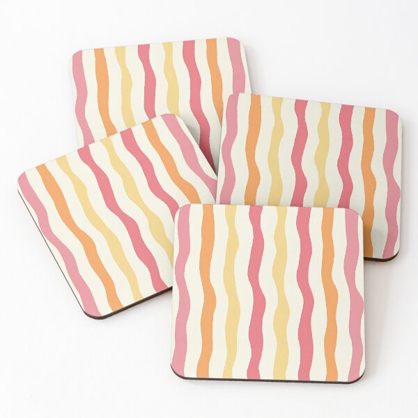 Item preview, Retro Vertical Wavy Pattern Liquid Swirl  designed and sold by Prints and Lifestyle.