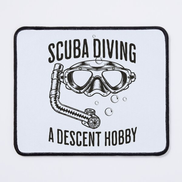 Item preview, Funny Pun Scuba Dive Joke Descent Hobby Scuba Diver designed and sold by TackyTime.