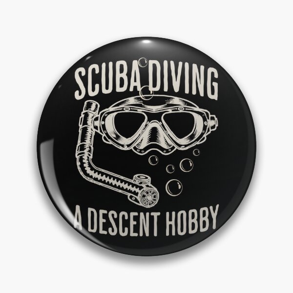 Item preview,  Funny Pun Scuba Dive Joke Descent Hobby Scuba Diver designed and sold by TackyTime.
