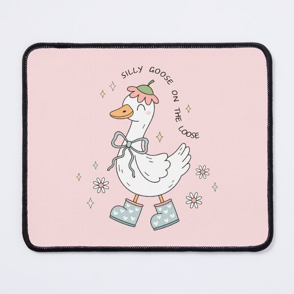 Item preview, Floral Silly Goose on the Loose Meme designed and sold by Julza Art.
