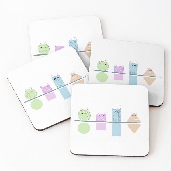 Item preview, Cats in pastel colors  designed and sold by my-wishlist.