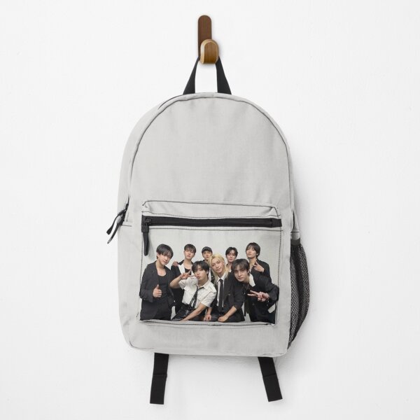 Item preview, Stray Kids DominATE suits black and white tour signatures autographs comeback poster kpop boy group bang chan lee know changbin hyunjin han felix seungmin jeongin designed and sold by Kpop-Noona.
