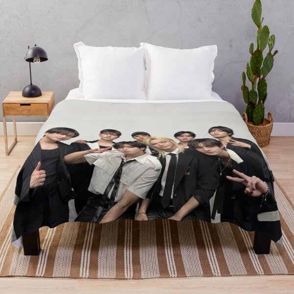 Item preview, Stray Kids DominATE suits black and white tour signatures autographs comeback poster kpop boy group bang chan lee know changbin hyunjin han felix seungmin jeongin designed and sold by Kpop-Noona.