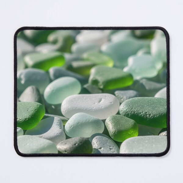 Item preview, Collecting Seaglass, Greens and Whites designed and sold by whatsinmyhead.