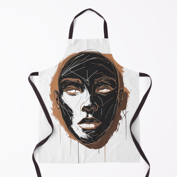 Item preview, “Abstract Scribble Face – Art School Line Drawing Tee” designed and sold by PP Shop.