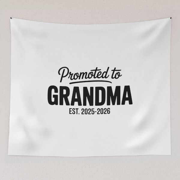 Item preview, Promoted to Grandma Est. 2026 New Grandma Gift Baby Announcement T-Shirt designed and sold by podlook.