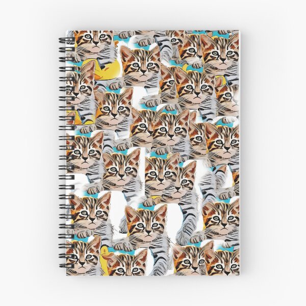 Item preview, Cute thousand kitten pictures colonized creating this art  designed and sold by wallartofmio.