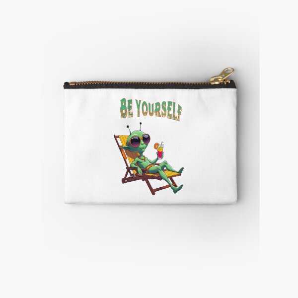 Item preview,  Funny Alien on Vacation designed and sold by NothingFunny - Just Life.
