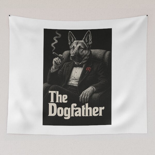 Item preview, The Dogfather mk3 designed and sold by The lucky Hippy.