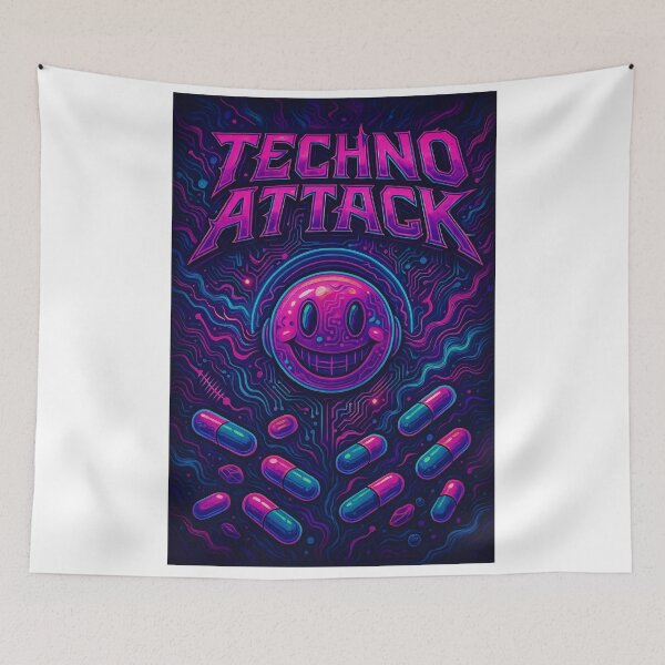Item preview, Techno attack designed and sold by edexshop.