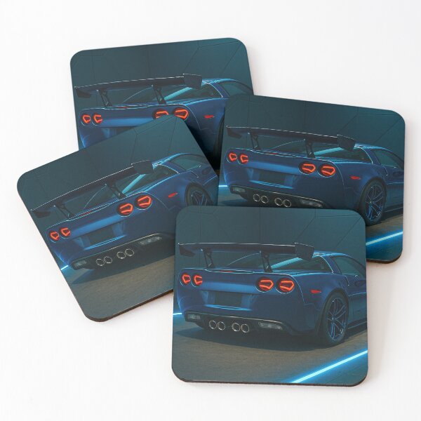 Item preview, Supercar Displayed In Futuristic Blue Studio Lighting Environment designed and sold by RevUpDesign.