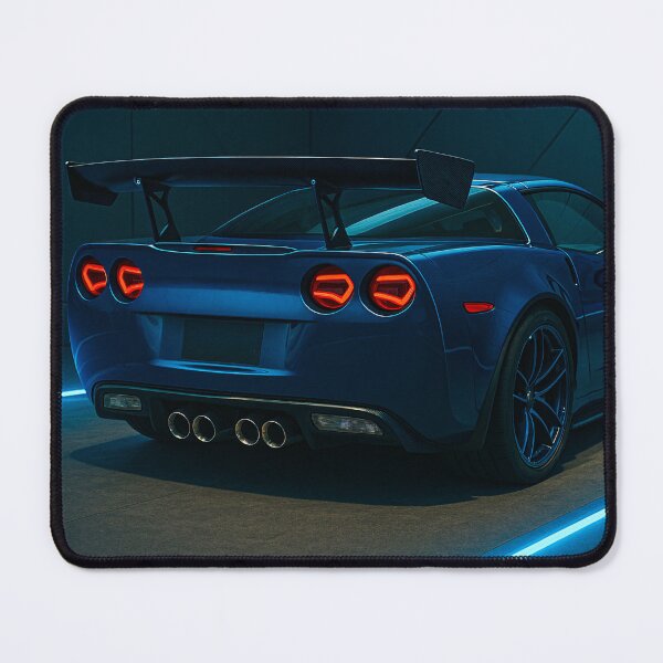Item preview, Supercar Displayed In Futuristic Blue Studio Lighting Environment designed and sold by RevUpDesign.
