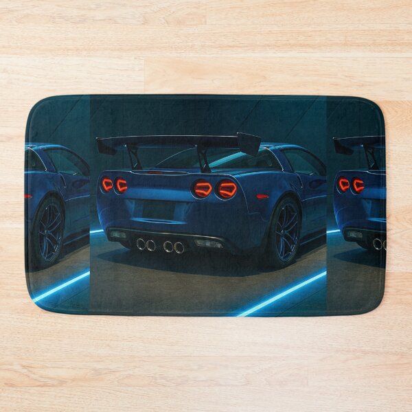 Item preview, Supercar Displayed In Futuristic Blue Studio Lighting Environment designed and sold by RevUpDesign.