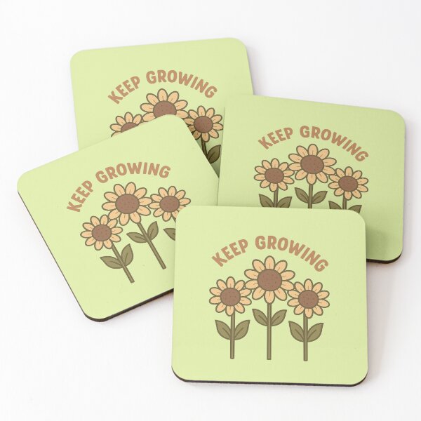 Item preview, Keep Growing – Retro Sunflowers Design designed and sold by ShreefelDesigns.