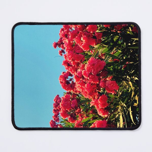 Item preview, Red flowers against blue sky, faded designed and sold by Dryft7.