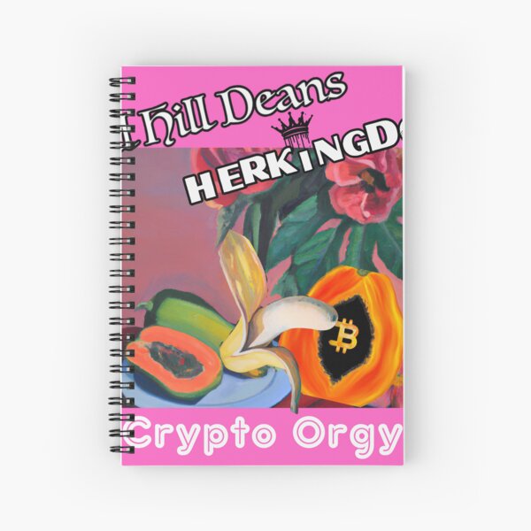 Pill Hill Deans: Crypto Orgy Spiral Notebook