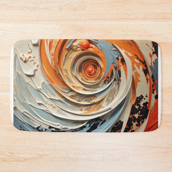 Item preview, Spiral Chaos Collages Abstract designed and sold by AKANKEDESIGN.