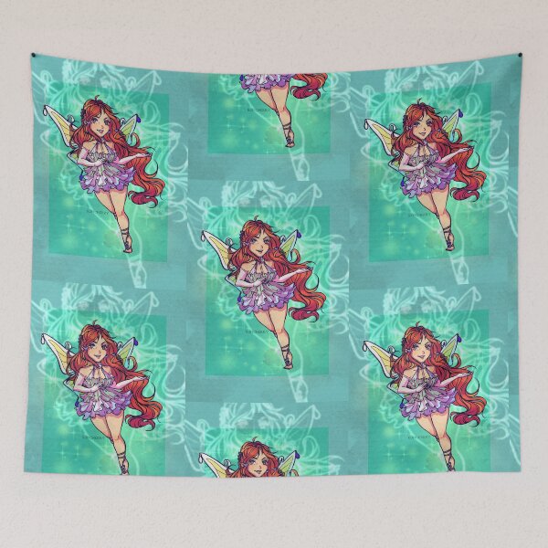 Item preview, fire fairy designed and sold by Rumcherry Art.
