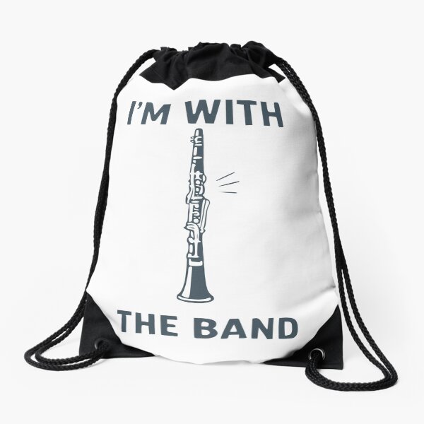 Item preview, I’m With the Band – Funny Design for Band Students designed and sold by High School Spirit.