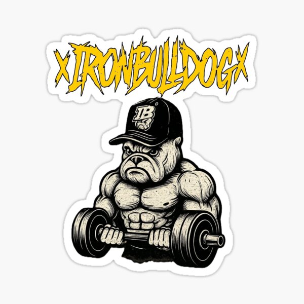 Item preview, “The Boss Great Dane – Cap on, Shirt off, Barbell hard” designed and sold by IronBulldog.