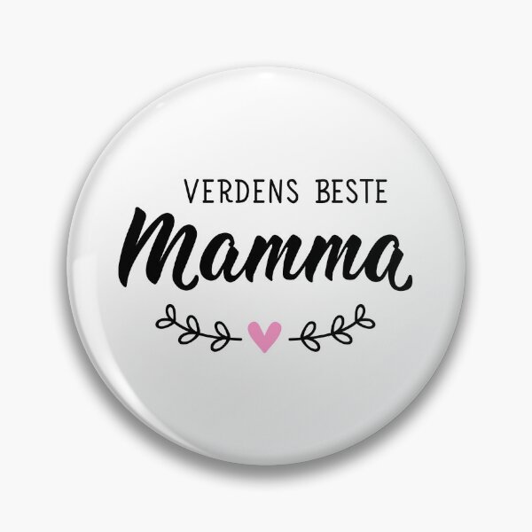 Item preview, Verdens beste mamma. Translation from Norwegian: Best mom in the world.  designed and sold by pidzam4e.