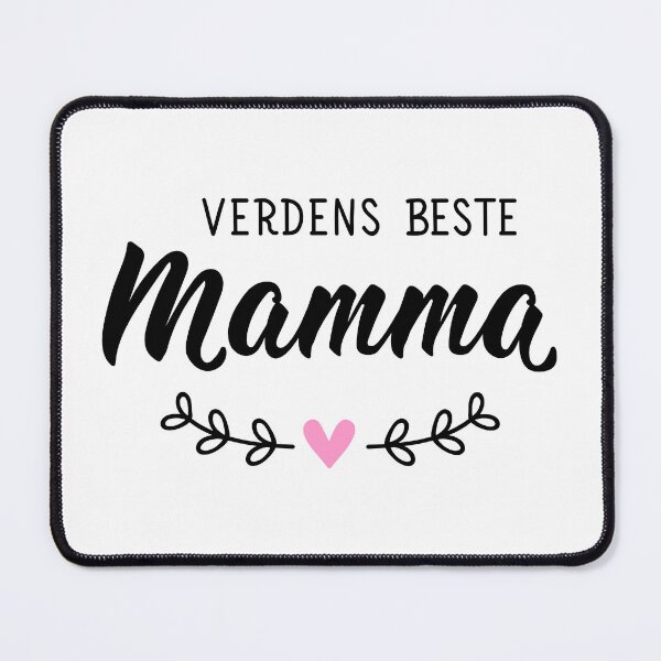 Item preview, Verdens beste mamma. Translation from Norwegian: Best mom in the world.  designed and sold by pidzam4e.