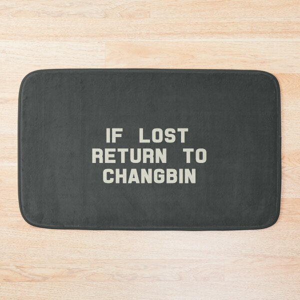 Item preview, If Lost Return to Changbin Tee designed and sold by 2000sbabyangel.