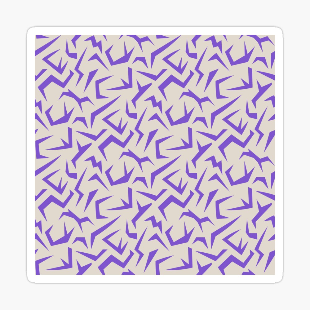 K-pop demon hunters seamless pattern  Sticker