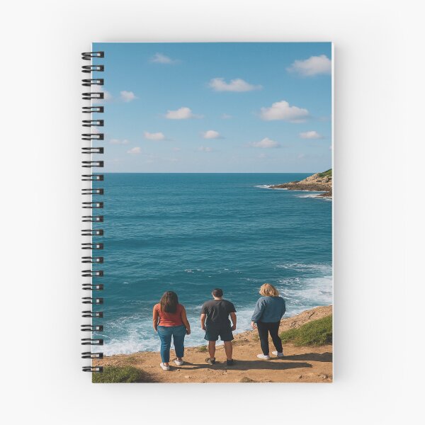 Item preview, Standing on the Edge – Coastal Serenity with Friends designed and sold by The-design24.