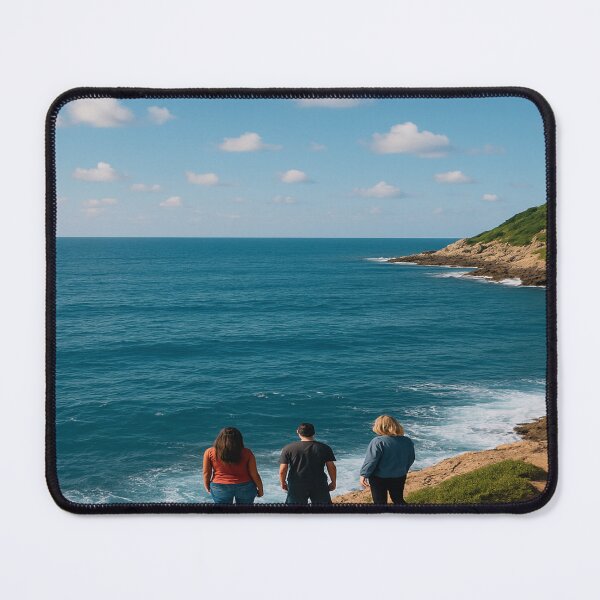 Item preview, Standing on the Edge – Coastal Serenity with Friends designed and sold by The-design24.