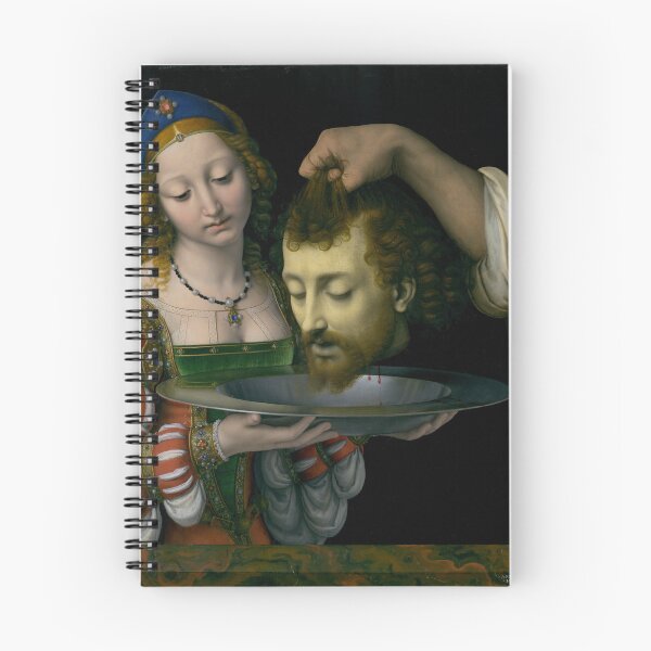 Item preview, Salome with the Head of Saint John the Baptist – Renaissance Painting by Andrea Solario (ca. 1507) designed and sold by marie-inks.