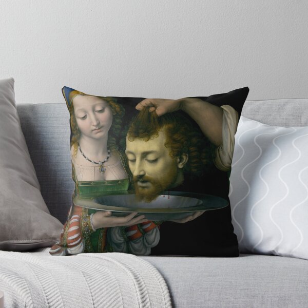 Item preview, Salome with the Head of Saint John the Baptist – Renaissance Painting by Andrea Solario (ca. 1507) designed and sold by marie-inks.