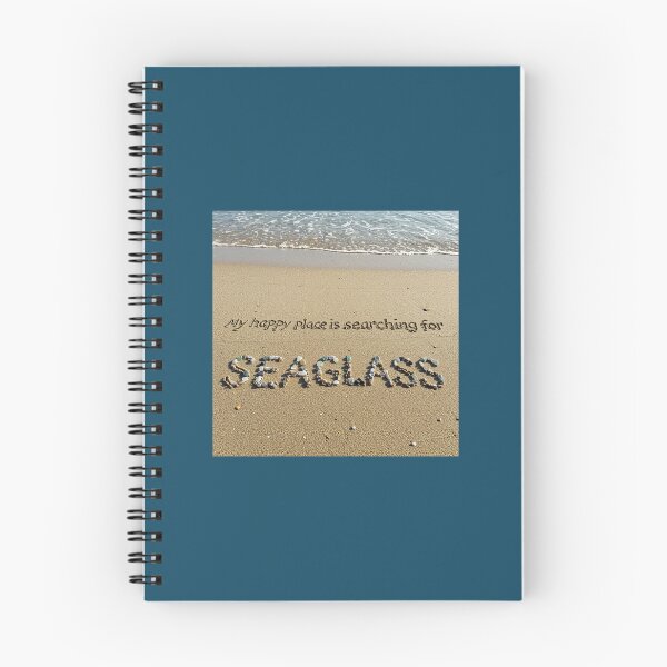 Item preview, My Happy Place is Searching for Seaglass designed and sold by whatsinmyhead.