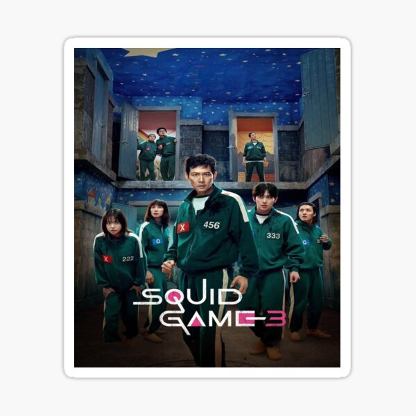 Aperçu de l'œuvre Squid Game saison 3 créée et vendue par YumnaMaaz.