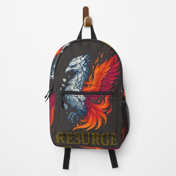 Item preview, Stone Phoenix Resurge – Rebirth and Fire Fantasy Art designed and sold by Shoot-The-Moon.
