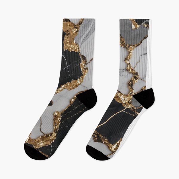 Item preview, Luxurious black and white marble texture with elegant gold design designed and sold by AKANKEDESIGN.