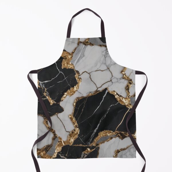 Item preview, Luxurious black and white marble texture with elegant gold design designed and sold by AKANKEDESIGN.