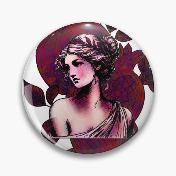 Item preview, Persephone Goddess Floral Sticker designed and sold by Sweet and Fruity.