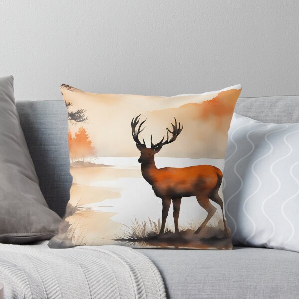 Item preview, Deer by River designed and sold by CalmnessbyChoice.